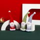 thumbnail image 4 of Colgante enano navideño un conjunto de 3 artesanías de decoración de muñecas colgantes y encantadoras, 4 of 5