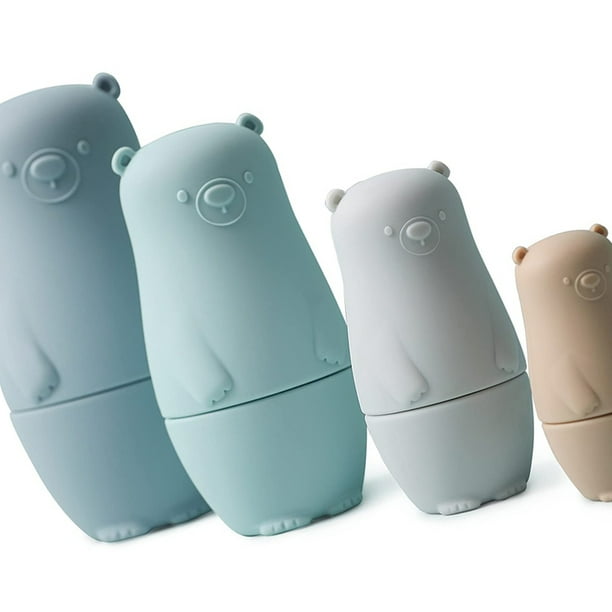 Juguetes Montessori para Niños y Niñas Wdftyju Oso Azul