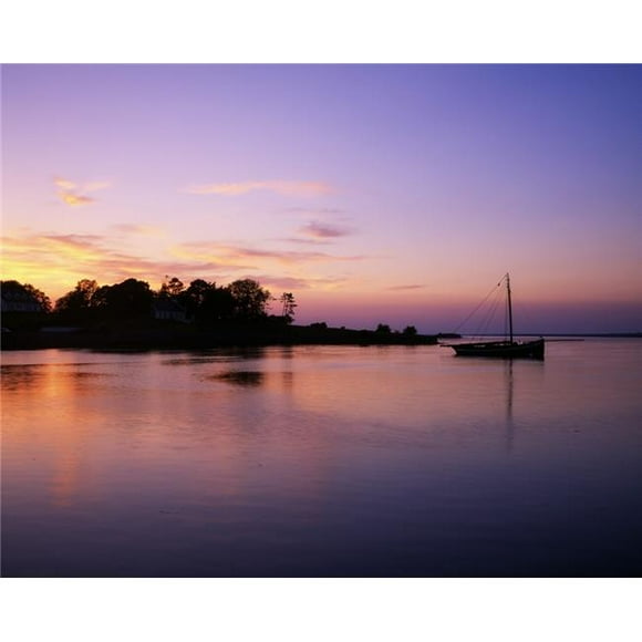 Posterazzi DPI1807608 Galway Bay Co Galway Ireland - Sunset Near Kinvara Poster Print by The Irish Image Collection, 17 x 13