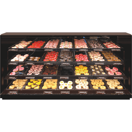 SP13464 Donut Coffee Shop Counter Stand In Cardboard Cutout Standee Standup