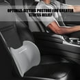 thumbnail image 3 of Gmogad Lumbar Pillows, Lumbar Support Pillows For Office Chair, Ergonomic Memory Foam Back Pillows For Car, Back Support For Office Chair, Car, Bed black, 3 of 9