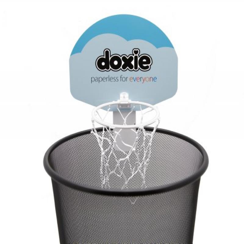 DoxieBall Basketball Trash Can Game
