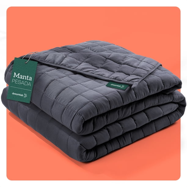 Cobija Individual Dreamlab Manta Pesada de Estimulación Sensorial, Hipoalergénico, Tamaño 9 Kg