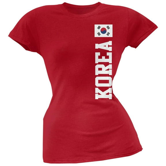 World Cup South Korea Red Juniors Soft T-Shirt - 2X-Large