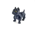 thumbnail image 4 of PLA 3D Printed Dog Model Solid Color Movable Pitbull Dog Doll Multi-jointed Articulated Animal Figurine Desktop Decoration, 4 of 7