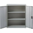 thumbnail image 3 of Lorell, LLR41303, Fortress Series Storage Cabinets, 1 Each, Light Gray, 3 of 7