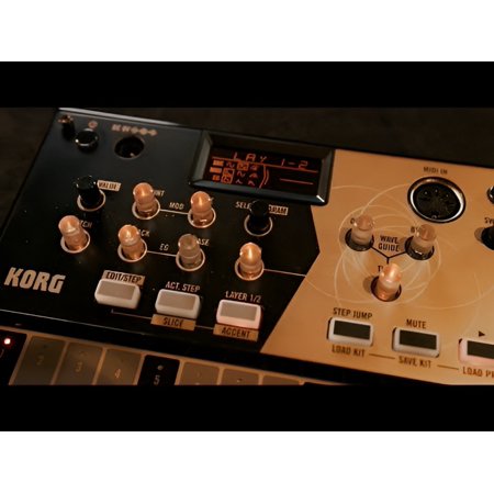 KORG volca drum　デジタルパーカッションシンセサイザー