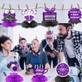 thumbnail image 3 of Centros de mesa WINPOGEE Honeycomb para decoración de jubilación x9, 3 of 5