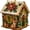 Reindeer, variant on DIY Pearl Art - Christmas Collection, 3D Wooden House Rhinestone Diamond Painting Kit with Pearl Beads Holiday Craft Decor, Christmas Village Ornaments for Adults & Teens