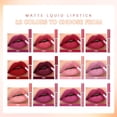 thumbnail image 2 of Ibcccndc 12 colores brillo de labios mate taza antiadherente terciopelo lápiz labial mate esmalte de labios, 2 of 5