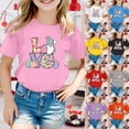 thumbnail image 3 of Easter for Boys Trendy Soft Yellow Rabbit Print Summer Easter Tshirt 2026 Happy Easter Tees Cotton Short Sleeve Tops, 3 of 5