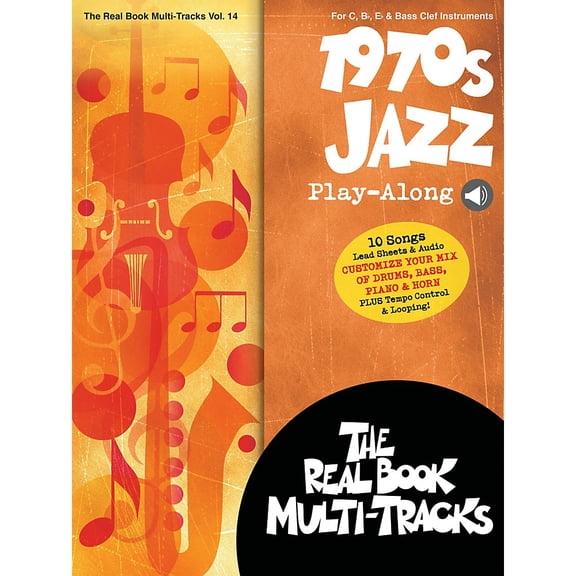 1970s Jazz Play-Along Real Book Multi-Tracks Series Volume 14: Book with Online Audio (Paperback)