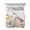 White, variant on Quilts Full Size Bedding Set, Watercolor Floral Lightweight Quilted Comforter, Spring Tulip Sunflowers Butterfly Soft Reversible Bedspread Coverlet with Pillow Covers for All Season, 78" x 90"