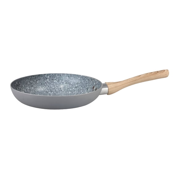 HUDSON VALLEY | Sartén 26 cm Antiadherente en Color Gris, Cocina Sin Aceite, Compatible con Gas y Eléctrica, Distribución Uniforme del Calor, Mango Ergonómico, Apta para lavavajillas, Best Kitchenware