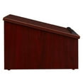 thumbnail image 3 of Oklahoma Sound 20 Series Modern Wood Tabletop Lectern in Mahogany, 3 of 6
