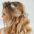 thumbnail image 4 of 1Pc Wedding Rhinestone Hair Comb Pretty Bridal Headpiece Women Hair Accessory, 4 of 7
