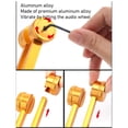 thumbnail image 4 of Diapasón Curativo, Juego De Diapasón De Vibración Estable Tono Estándar Aleación De Aluminio Sonidos Claros 128 Hz Amplia Aplicación Con Martillo Para La Familia, 4 of 7