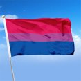 thumbnail image 4 of 90*150cm Pink Blue Rainbow Flag Bisexual Pride LGBT Flag, 4 of 7