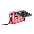 thumbnail image 2 of QFX R-37 Black Rechargeable Solar 6 Band Radio with Flashlight AM, FM & SW 1-4 & Phone Charger, 2 of 8