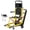 Yellow, variant on Ecojoy Portable Electric Chair - 440lbs Load Stair Climbing Wheelchair with Adjustable Backrest & Arms - Heavy Duty Assist Track Stair Chair for Adults Seniors
