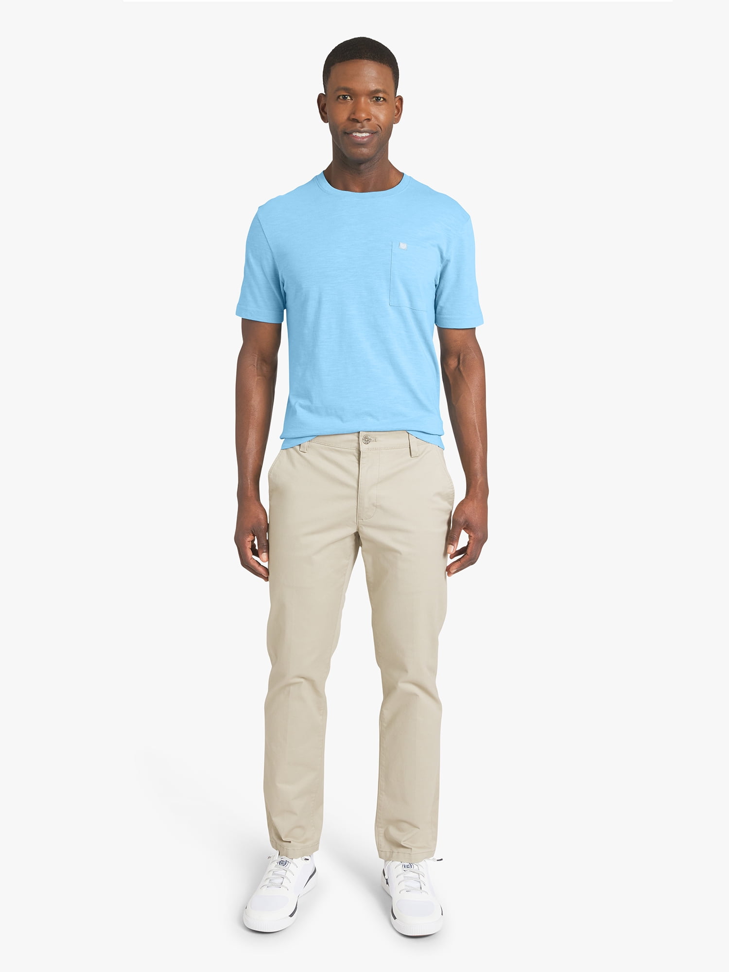 Chaps Men's & Big Men's Short Sleeve Slub Pocket T-Shirt, Sizes S-3XL