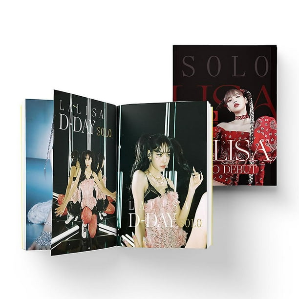 Kpop Lisa Lalisa Solo Debut Girl Photo Album Photocard Art Book