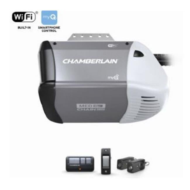 Chamberlain 4499950 0 5 Hp Wi Fi Garage, Chamberlain Garage Door Installation
