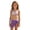 Purple, variant on Kids Girls Swimming Suit Swimwear Fashionable Two Piece Bathing for Teen Summer Beach Swim Outfit Swimsuits