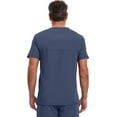 thumbnail image 5 of Infinity Cherokee V- Neck Men's Scrub Top with Rib Knit Back Panels with 3 Pockets and 360 Stretch - CK900A, 5 of 8