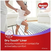 Huggies Little Movers Baby Diapers, Size 4, 124 Ct, Huge Pack