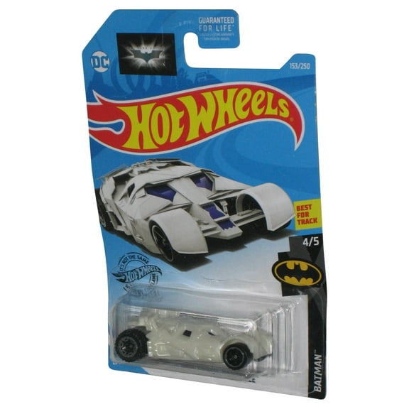 DC Batman The Dark Knight Batmobile Hot Wheels (2017) Die-Cast Toy Car #153/250