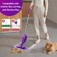 thumbnail image 2 of SUGARDAY 10 Pack Disposable Mop Pads Refills Compatible with Swifferwet Jet Mops, Wet Jet Refill Pads for Hardwood Floors, Tile, Laminate & Multi-Surface Cleaning, 2 of 8