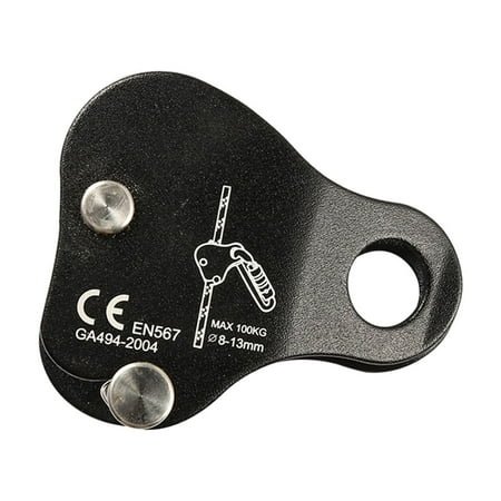 

LJNYFDC Rope Clip Fall Protection Self locking Device Rope Clip High Operation Mini Size Aluminum Alloy