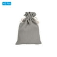 thumbnail image 3 of REGALWOVEN 5.5 x 3.94 inch Coin Sacks Bag, Bank Deposit Change Transit Bags with Drawstring Gray 10 Pcs, 3 of 7
