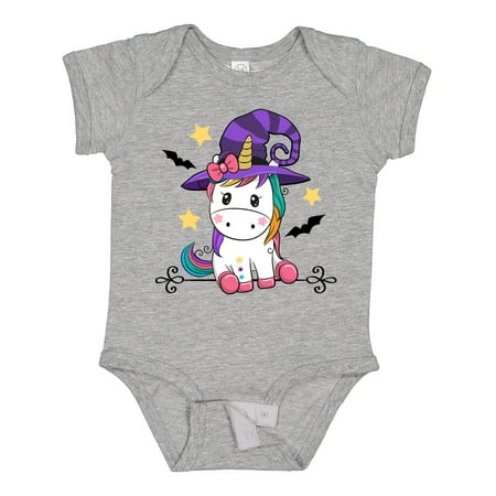 

Inktastic Halloween Girls Unicorn Witch Outfit Gift Baby Girl Bodysuit