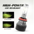 thumbnail image 2 of 1Pair 9005 LED Headlight Bulbs, High Lumens LED High Beam Low Beam Bulbs, 6000K Cool White, 2 of 8