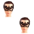 thumbnail image 4 of Minnieouse Gargantilla de vampiro cubre pieza facial para Cosplay costumbres exóticas para fiesta M022 M022 2piezas Minnieouse CBP201218, 4 of 5