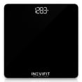 thumbnail image 1 of Báscula de baño INEVIFIT, báscula corporal digital de alta precisión. Mide hasta 181 kg. Incluye pilas., 1 of 5