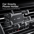 thumbnail image 2 of ESSAGER Soporte para teléfono Gravity Air Vent Clip Antideslizante para iPhone Smartphone Hugtrwg Nuevos Originales, 2 of 9