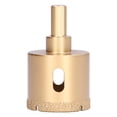 thumbnail image 2 of Diamond Drill Bit,Diamond Drill Bit Brazed Hollow Hole Cutter Brazed Core Hole Saw Effortless Installation, 2 of 14