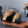 thumbnail image 3 of Hand Brewed Coffee Filter Paper Storage Box Fan-Shaped Filter Paper Box V02 Filter Paper Dustproof Storage Rack A, 3 of 6