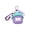 Purple, variant on Fashionable Backpack Keychain Sturdy Polyester Miniature Backpack Keychain Adornment For Coin And Lipstick