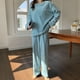 Volkmi Flanelle Pyjamas Costume Femmes Épaississement Fée Chaude Grande Taille Chaud Costume Pantalons Vêtements de Maison Blanc une Taille (80-145 Chattes) – image 2 sur 10