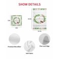 thumbnail image 7 of Spring Botanical Kitchen Dish Towels for Drying Dishes Set of 3, Garden Birds Floral Leaves Gray Woodn Waffle Weave Microfiber Hand Tea Bathroom Towels Quick Dry & Absorbent Towel 15.7x23.6, 7 of 7