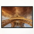 thumbnail image 1 of Design Art Belle Vue De Paris Tour Eiffel  Sur Toile Encadrée, 1 of 5