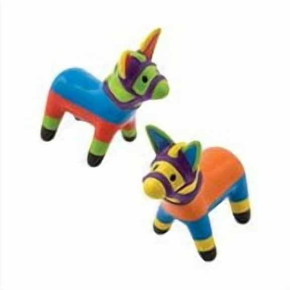 Vinyl Fiesta Donkey - Party Favors - 12 Pieces