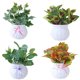 thumbnail image 3 of Gwong Decoración hogareña Artificial Bonsai Fake Leaf Plant Wall Wall Adorno Fiesta Sala de estar Decoración Gwong 21049159, 3 of 7