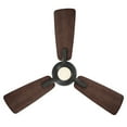 thumbnail image 4 of Mykonos Indoor and Outdoor 3-Blade Smart Ceiling Fan 52in Bronze/Dark Walnut with 3000K LED Light Kit and Remote Control, 4 of 4