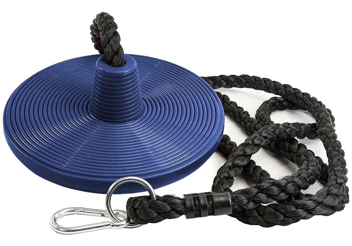 Squirrel Products Tree Swing Disc Rope Swing with Leg Safety Protector & 1 Heavy Duty Rope 