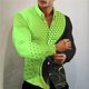 thumbnail image 1 of Camisa de lujo de moda de otoño para hombre, camisa con botones y cuello social, camisa informal con estampado 3D de manga larga para hombre, 1 of 6